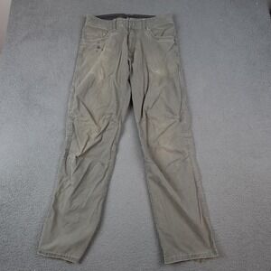 Kuhl Revolvr Pants Mens 32x32 Green Vintage Patina Dye Distressed Workwear